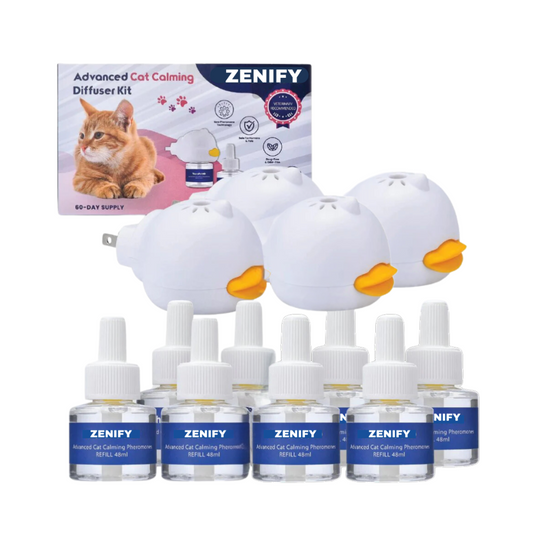 Zenify™ 4 diffusorer + 8 refills